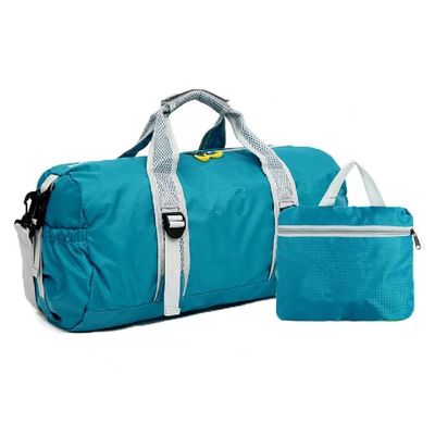 Wodoodporna, nylonowa, składana torba podróżna w czystym kolorze