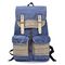 Małe płócienne torby na ramię Moq Leisure Travel Plecak w stylu koreańskim, pojemność 50 l