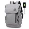 Plecaki na laptopa męskie USB Design Travel School Bags
