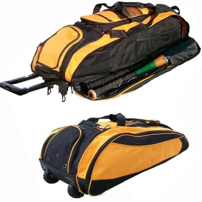Niestandardowe torby sportowe na kółkach Duffle Rolling Baseball Bag z kółkiem