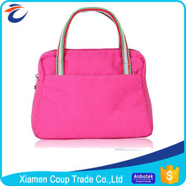 Płócienne torby damskie na ramię Romantyczny różowy kolor odpowiedni na upominek reklamowy