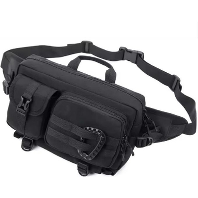Mężczyźni Outdoor Crossbody Fanny Pack Wszechstronny Wędrówki Pierś Waist Bag Pocket