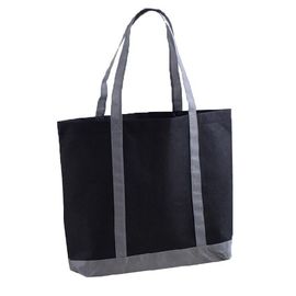 Miękkie, wygodne włókninowe torby wielokrotnego użytku. Boczne drukowanie odporne na rozdarcia