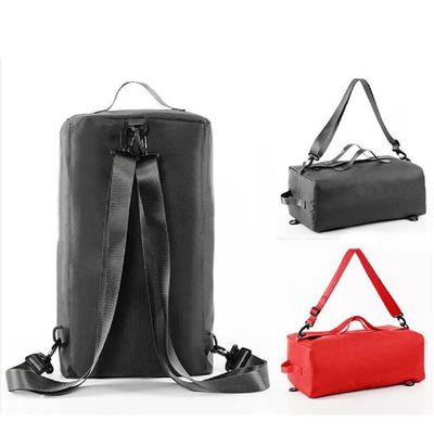 Czarny / szary niestandardowy bagaż podróżny Sportowa torba wodoodporna na siłownię