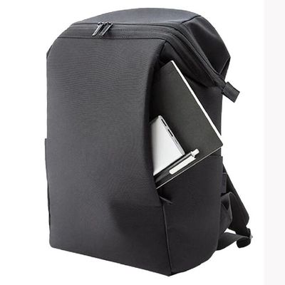 Czarny Business Casual Travel Wodoodporny plecak na laptopa Poliester