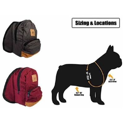 EN71 Miękki plecak na szelki dla psa do codziennego chodzenia