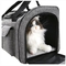 Niestandardowe logo Outdoor Pet Carrier Torba podróżna Oddychająca kieszeń z wieloma kieszeniami
