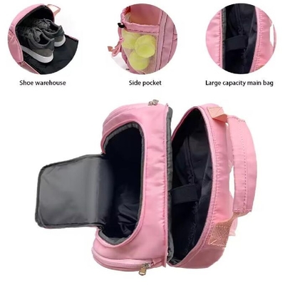Pickleball Paddle Bag Squash And Badminton Racket Backpack z osobnym schowkiem