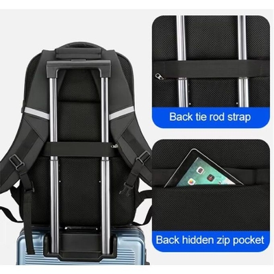 Mody biznesowe wodoodporne laptop torba niestandardowa wielofunkcyjny torba podróży na zewnątrz z USB