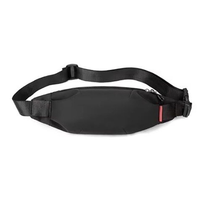 Unisex Lekkie torba taliowa z nylonu Crossbody klatka piersiowa wodoodporna podróż przenośna Fanny Pack